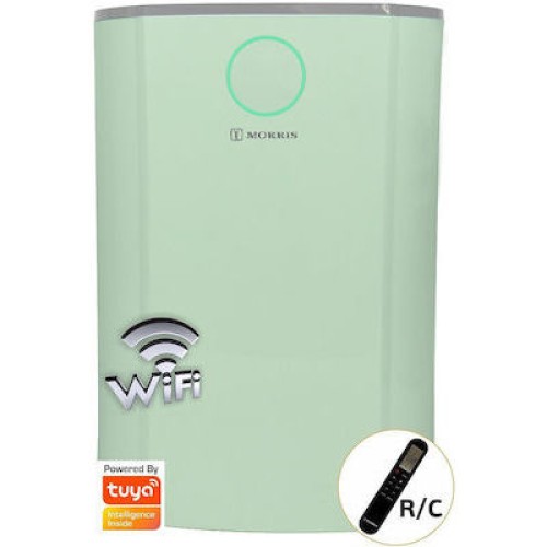 ΑΦΥΓΡΑΝΤΗΡΑΣ MORRIS MDB-16164HIWG 16L ΜΕ R/C & ΙΟΝΙΣΤΗ WI-FI GREEN